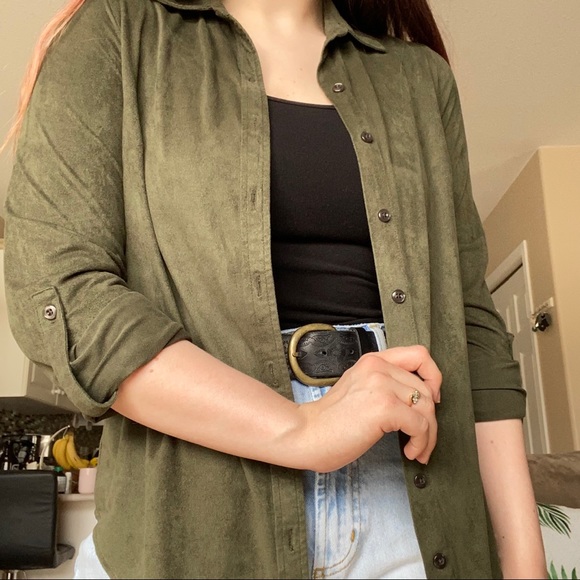 2 for 25 💗 Zac & Rachel Green Button Up Shirt - Picture 6 of 6